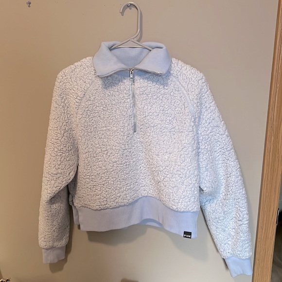 PINK Victoria's Secret Jackets & Blazers - Victoria’s Secret PINK Sherpa jacket